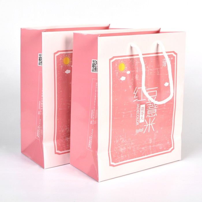 Gift shopping promotion paper bags
